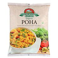 Buy Organic Poha (पोहा) Online | Flattened Rice | 500g Pouch