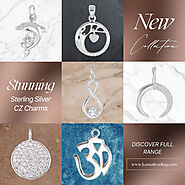 CZ Charms offers a touch of elegance and sparkle to any jewelry. Made with high-quality sterling silver, our CZ charm...