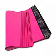 Shop 10 x 14 inch Pink Mailing Poly Bags at Crystal Mailing