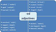 Pronunciation of some adjectives ending in -ed | Blog de Cristina