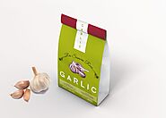 Garlic Paste Pouch Mockup - Freebies Mockup