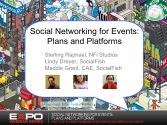 BEFORE: Best Practices: Social Networking For Events Part 2 of 3: Plans and Platforms