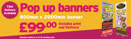 Pop Up Banners at the Trade Shows