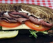 Picnic Roast Beef Sandwich | Monthly Special Box Lunch| Ingallina's Box Lunch Seattle