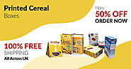 Custom Cereal Boxes - Cereal Packaging Wholesale | TheCustomizeBoxes