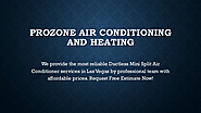 Ductless Air Conditioning Service in Las Vegas