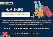 Call us on - 0418 855 896 to book your bin services in Adelaide