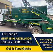 Call On - 0418 855 896 to book skip bin in Adelaide | HJM Skips