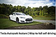 Tesla Autopark feature | Way to full self driving