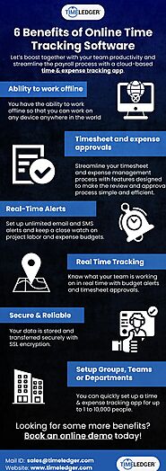 6 Benefits of Online Time Tracking Software