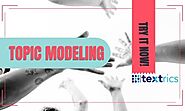 Topic Modelling | Textrics