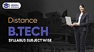 IGNOU B.Tech Syllabus Subject Wise - Guide 2021 [Download PDF]