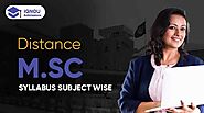 IGNOU M.Sc Syllabus Subject Wise - Guide 2021 [Download PDF]