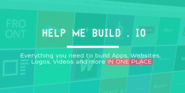 Help Me Build . IO - anyone can build websites and logos