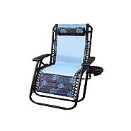 Blue Rose Foldable Patio Lounger Chair – Royal Garden Centre