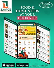 Zaaroz Food Ordering and delivery app