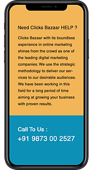 Digital Marketing Services in Delhi NCR I Digital Marketing Agency I Clicks Bazaar