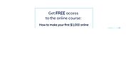 Get FREE access to the online course $60k in 4 weeks (email marketing made easy)