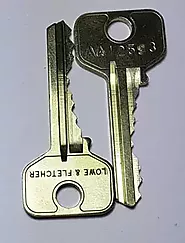 Lowe and Fletcher coin lock key cutting next day delivery