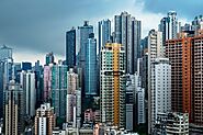 Hong Kong is famous for towering skyscrapers