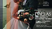 Dallas Limo Service is Providing the Best Wedding Transportation Near Dallas City by Dallas LimoService - Issuu