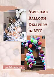 Awesome Balloon Delivery in NYC - Balloons, Ink