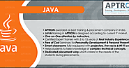 Best IT Training Institute - APTRON Solutions: Learn Java from Basic to Advance