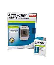 Online Accu Chek Instant S Blood Glucose Monitor with 50 Test Strips | TabletShablet