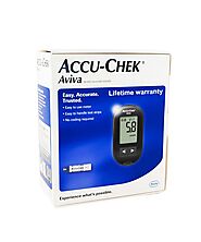 Order Accu Chek Aviva Blood Glucose Meter with 10 Strips Free | TabletShablet