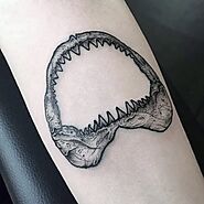 50+ Unique Shark Jaw Tattoo Designs and Ideas For that Nice Bite