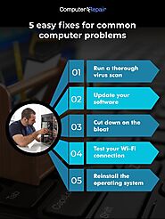 5 Easy Fixes for Common Computer Problems