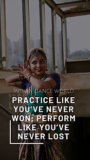 Practice like you’ve never won; perform like you’ve never lost