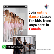 Join online dance classes for kids from anywhere in Canada