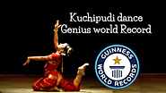 Kuchipudi dance genius world record | Make Proud India - Indian dance world