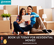 Book us Today For Residential Moves