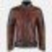 Best Antiqued Italian Leather Jacket red - mr styles