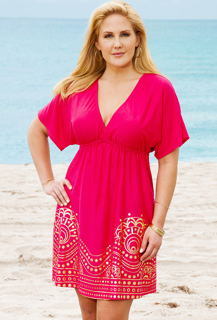 Plus Size Beach Tunics Cover Ups Dresses A Listly List