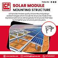 Solar Module Mounting Structure Manufacturer in Gujarat | LCP Building Product Pvt Ltd