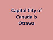 What is the Capital of Canada - Provinces and Territories