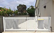 Slat Gates Look Beautiful, Along with Provides Accurate Strength to Perth Houses