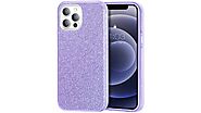 zelaxy Slim Bling Sparkly Case for iPhone 13 Pro Max
