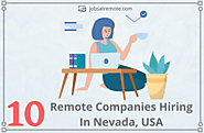 Top 10 Companies With Remote Jobs In Nevada, USA