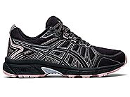 ASICS Women's Gel-Venture 7 Running Shoes, 9, Graphite Grey/Black