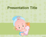 Feeding baby PowerPoint Template | Free Powerpoint Templates