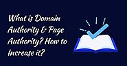 What is Domain Authority & Page Authority? How to Increase it?