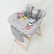 Munchkin Brica GoShop Baby Shopping Cart Cover, Grey