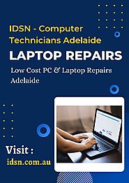 Cracked Laptop Screen Repair Services In Adelaide | IDSN