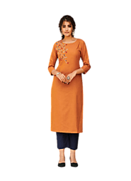 7111102 cotton fabric embroidery with handwork kurti with combo pant prisma03 185px