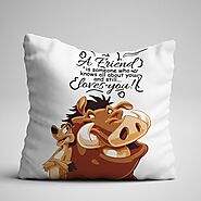 Best Friends Cushion | Quotes on Pillow | Uncommongifts – Uncommongifts.in