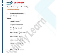 NCERT Solutions for Class 12 Maths Chapter 5 continuity and differentiability - Free Download